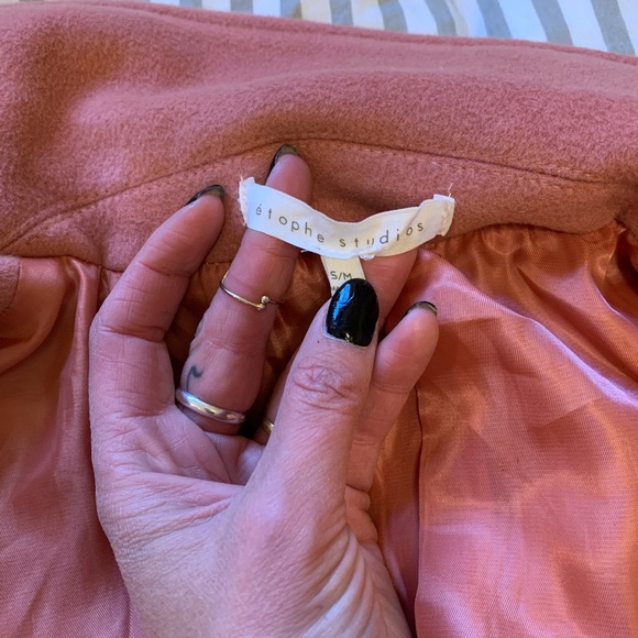 Salmon colored jacket NWOT - Picture 6 of 7